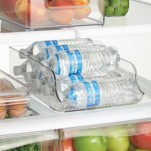 iDesign Plastic Water Bottle Organizer, Clear, 2-Pack - Image 4