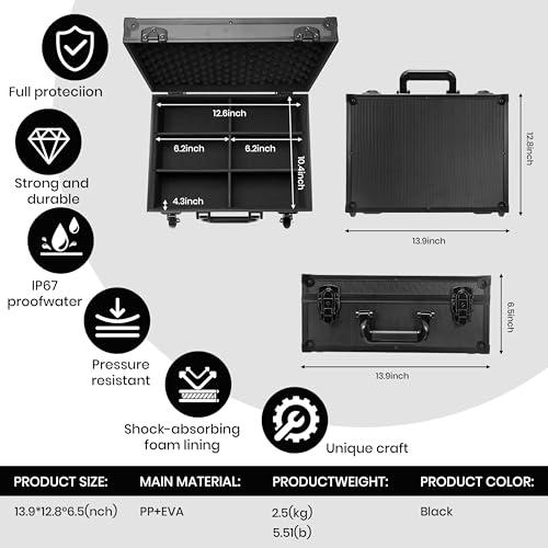 EcoVibe Trading Card Storage Box for 3" X 4" 35PT | Home Organization - Image 6