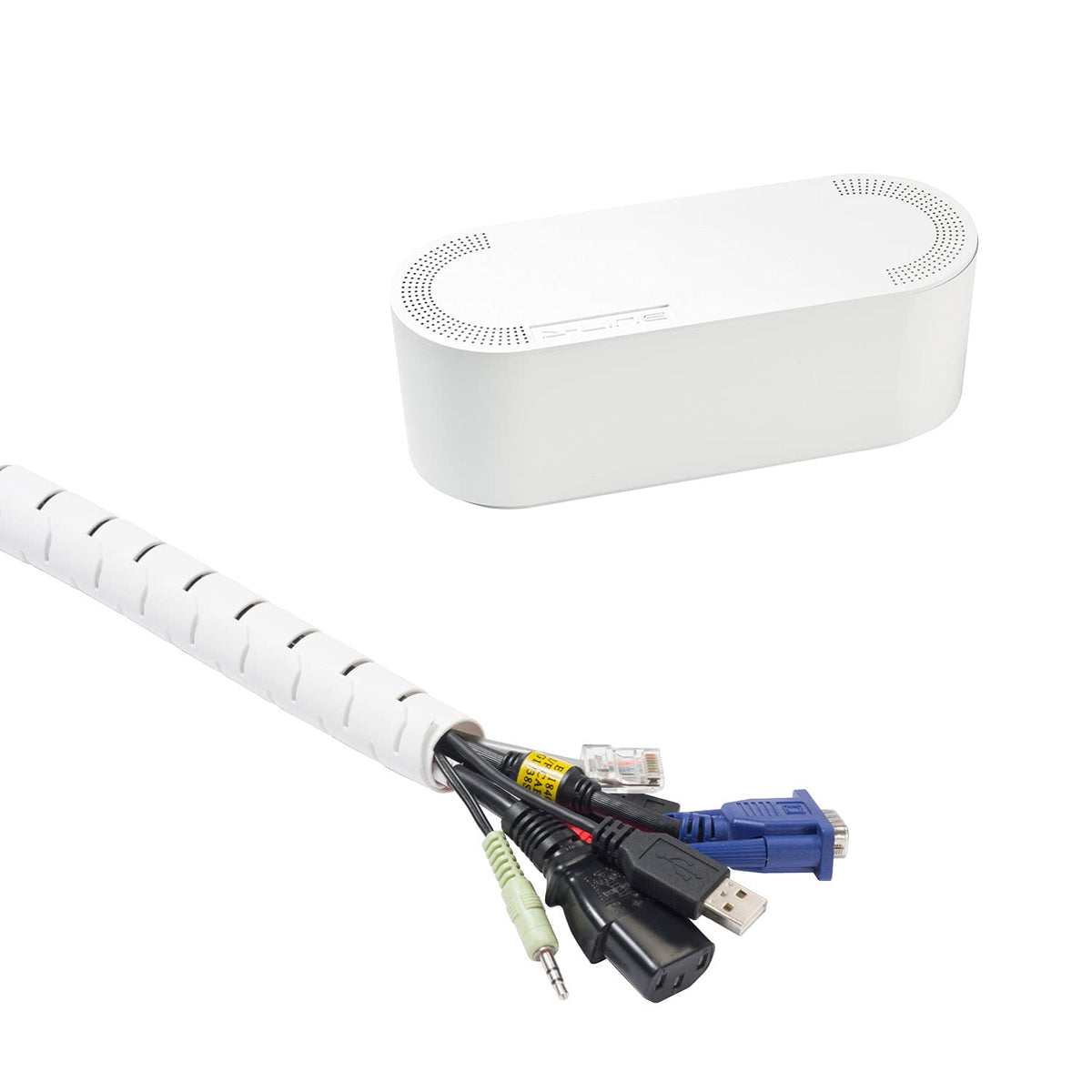 D-Line Cable Management Box (Small) & Cable Organizer - Image 1