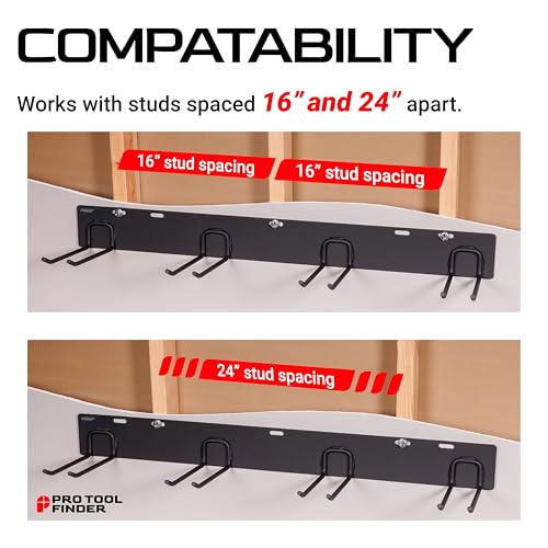Garage Tool Organizer Wall Mount – Heavy Gauge Steel Rack - Image 7