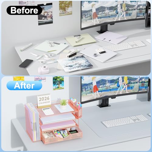 gianotter Desk Organizers and Accessories with File Holder - Image 3