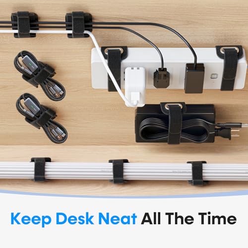 Cable Management Under Desk, Large Bundle Cord+Power | Cable Managemen - Image 8