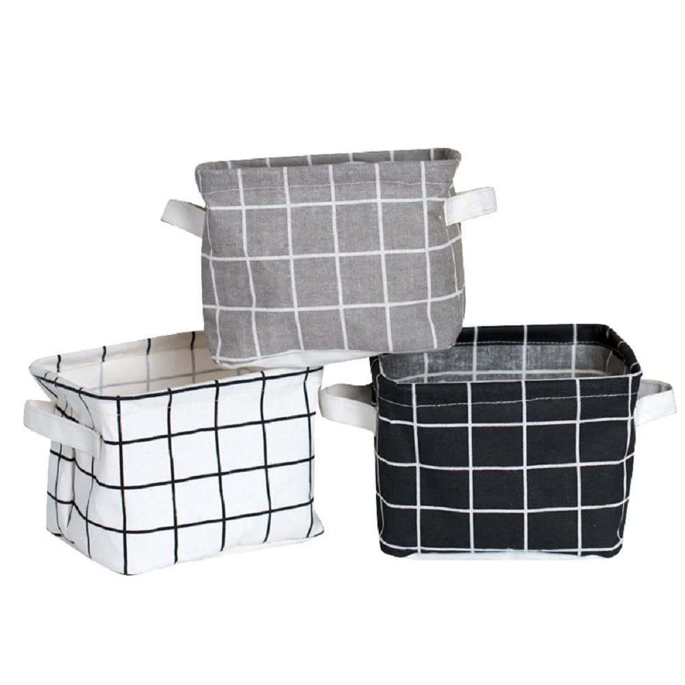 FocuH Stylish Storage Basket Cotton and Linen Fabric | All Products - Image 2