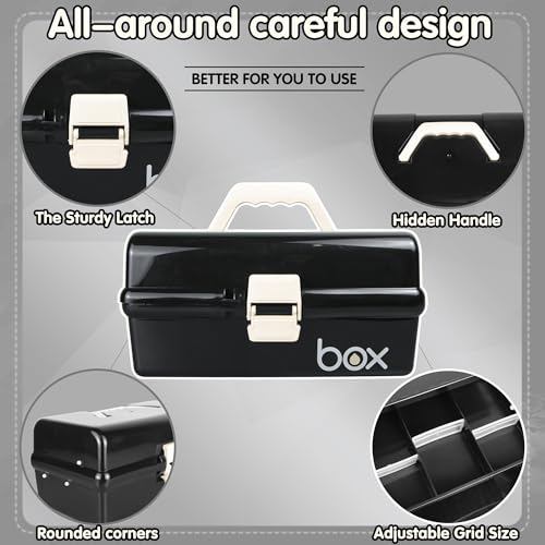 TERGOO 12in Three-Layer Multipurpose Storage Box Organizer - Image 4