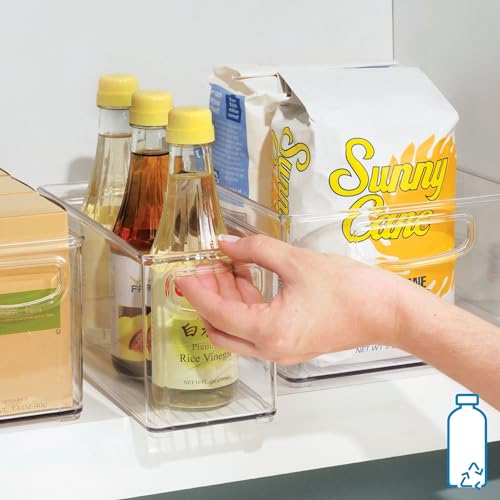 iDesign Clear Plastic Stackable Storage Bin Organizer - Image 6