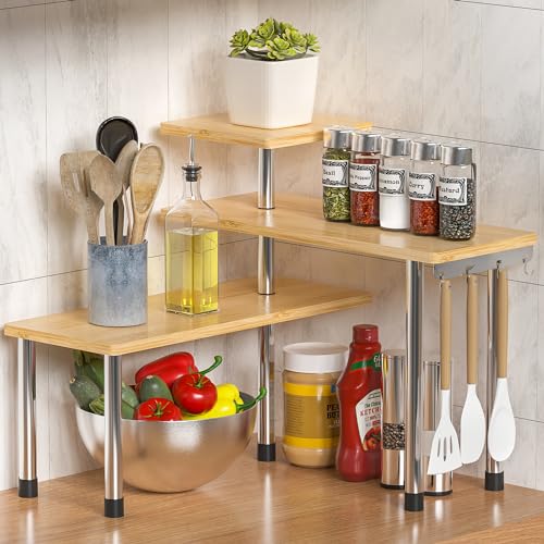 ZHWS Kitchen Countertop Organizer Spice Rack for Salt - Image 2