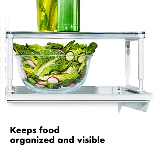 OXO Good Grips Adjustable Height Fridge Shelf Riser - Image 7
