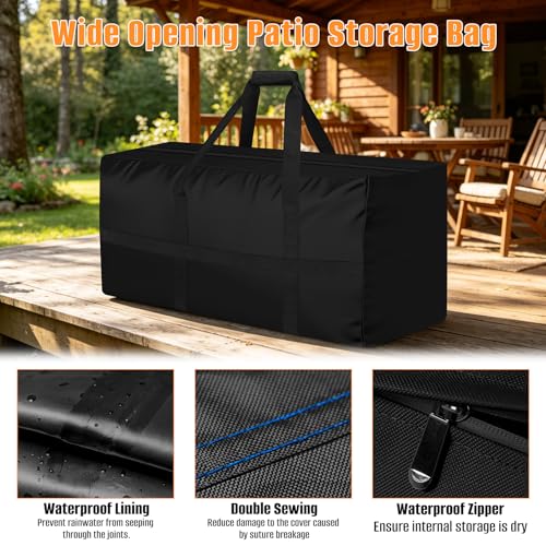 LYHNMW Outdoor Cushion Storage Bag, 600D Oxford Fabric Waterproof - Image 5