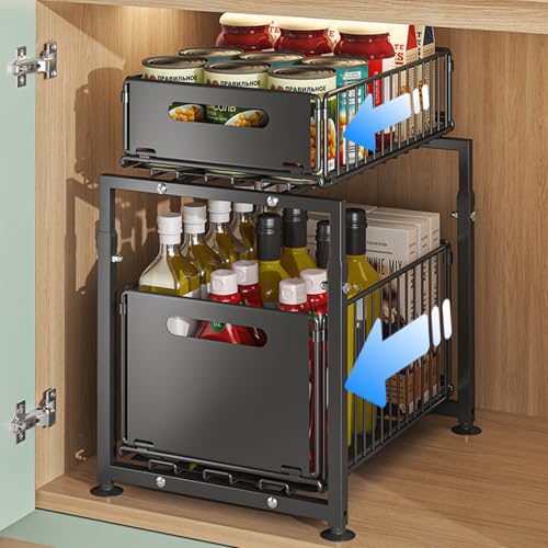 Under Sink Organizer, 2-Tier Multi-Use Kitchen and B | All Products - Image 2