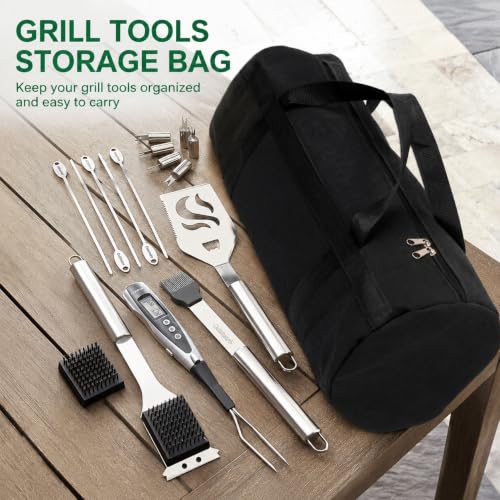 24 Inch Large Capacity Grill Tool Storage Bag, BBQ Tool - Image 8