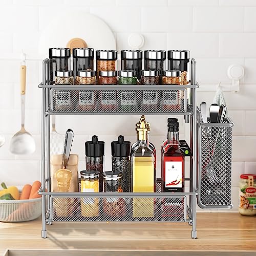 LEMIKKLE Spice Rack Organizer for Kitchen Counter, Spices - Image 6