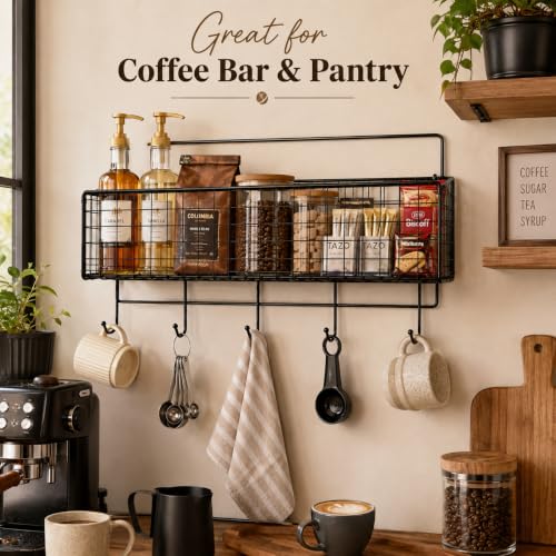 Broom Holder Wall Mount, Mop Organizer with Cleaning Tools - Image 3