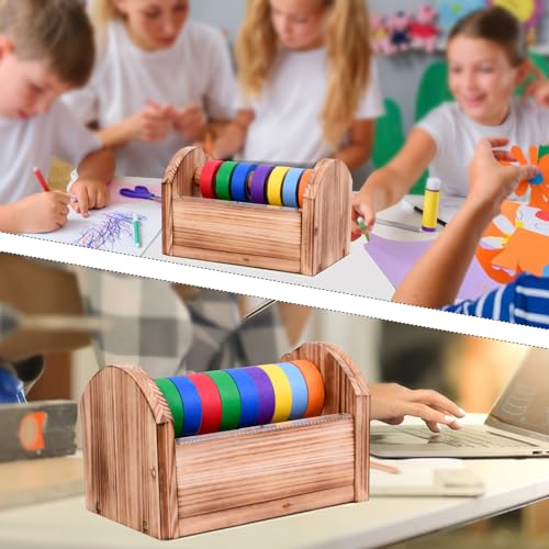 Masking Tape Dispenser - Wood Craft Tape Dispenser | Beauty & Personal - Image 7
