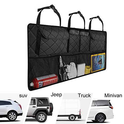 Trunk Organizer, Hanging Backseat Car Storage Bag for SUV - Image 7