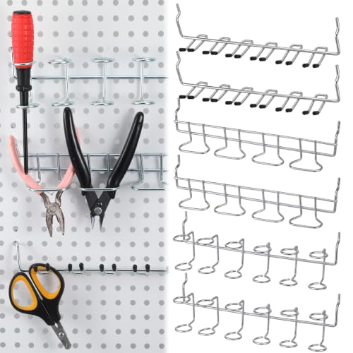 6 Pcs Pegboard Screwdriver Holder Set, Screwdriver | Home Organization - Image 2