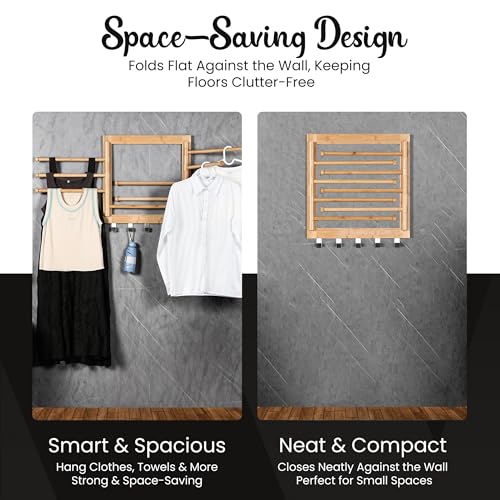 Wall Mounted Drying Rack - Clothes Drying Rack Wall - Image 8