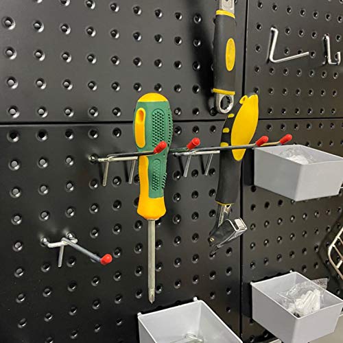 Wallmaster Garage Pegboard Storage Organizer - 48pcs - Image 8