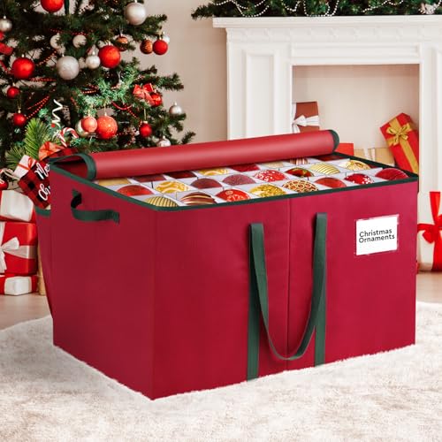 Christmas Ornament Storage Box, Store Up to 128 Ornaments - Image 3