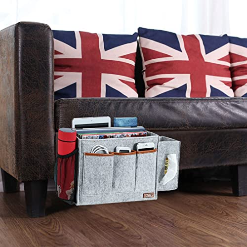 Zafit Bedside Caddy, Large Size Bedside Storage Organizer - Image 3