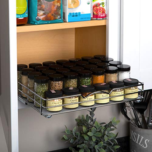 HOLDN’ STORAGE Pull-Out Cabinet Spice Rack Organizer - Image 6