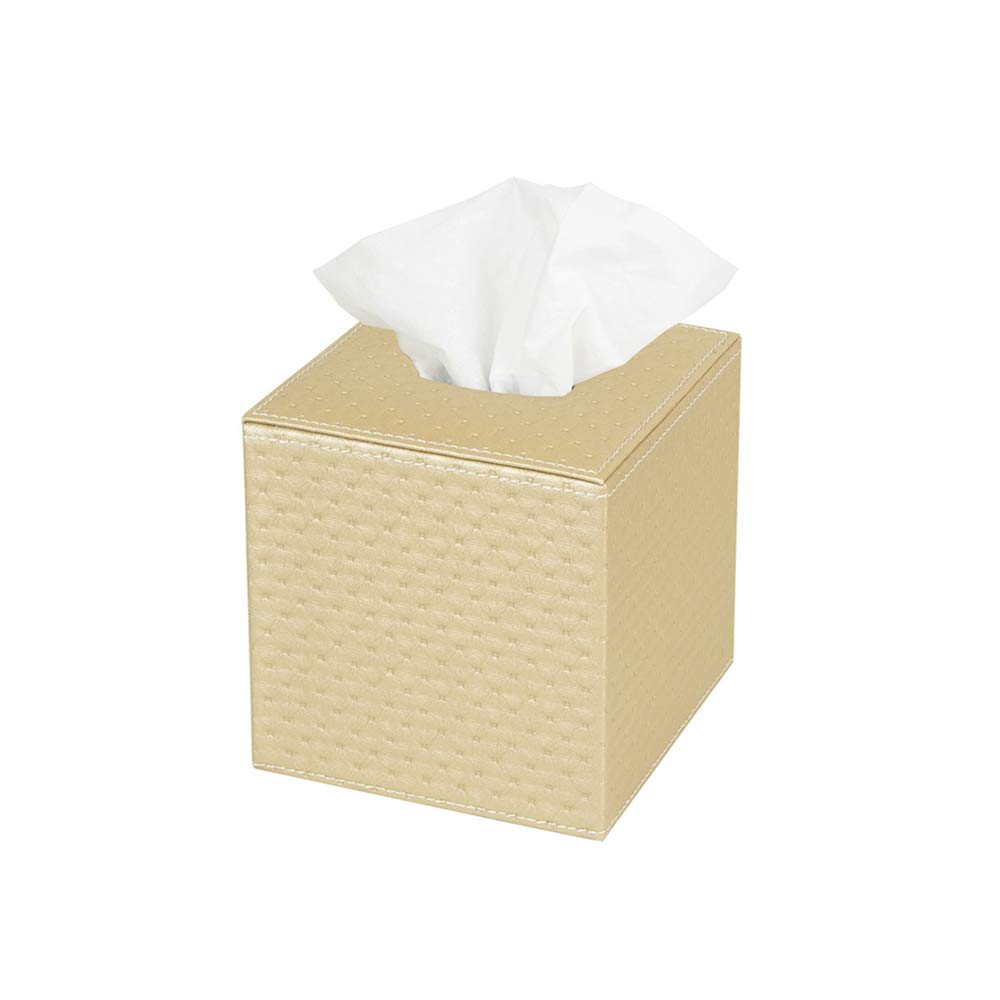 J JACKCUBE DESIGN Square Paper Facial Tissue Box Cover Holder - Image 1