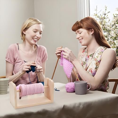 Wooden Yarn Holder, Wooden Spools Holder for Thread Rack - Image 7