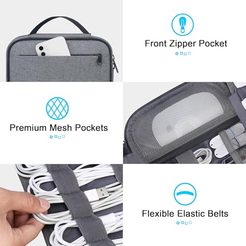 Lacdo Cord Organizer Travel, Cable Organizer Bag Cas | All Products - Image 5
