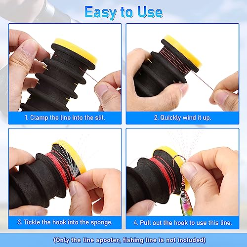 Dreyoo 3 Pcs Fishing Line Storage Organizer, Leader Holder - Image 5