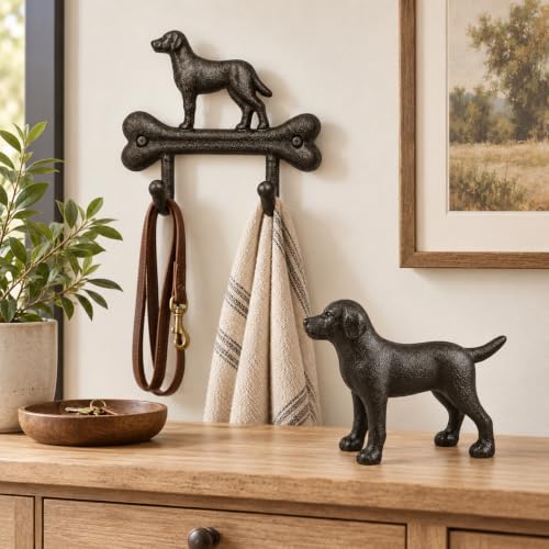 Comfy Hour Cast Iron Dog Decor Bundle, 7 Inch Dog Wall - Image 5