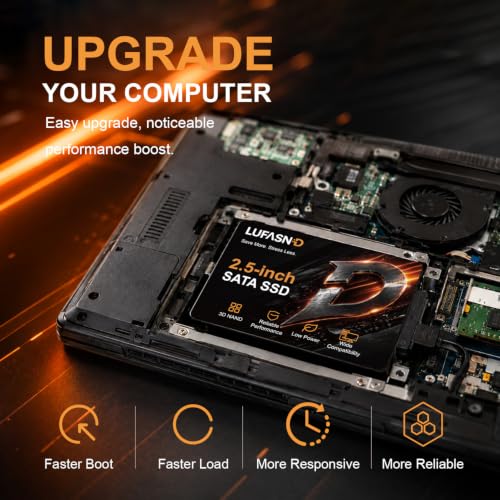 Internal 2TB SATA SSD, 2.5 Inch SSD SATA III 6Gb/s - Image 4