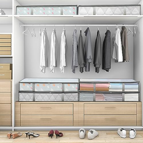 LANDNEOO 2 Pack Under Bed Storage Containers Bins, Humid-Proof - Image 7