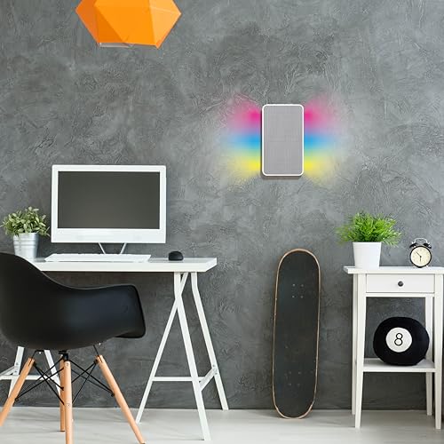 Wall-Mounted Bluetooth Speaker with RGB Light, 10W Wireless - Image 8