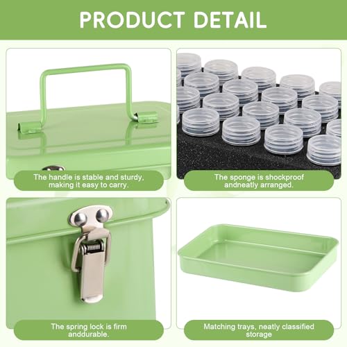 Seed Storage Organizer, Metal Seed Vault Bank Saving - Image 7