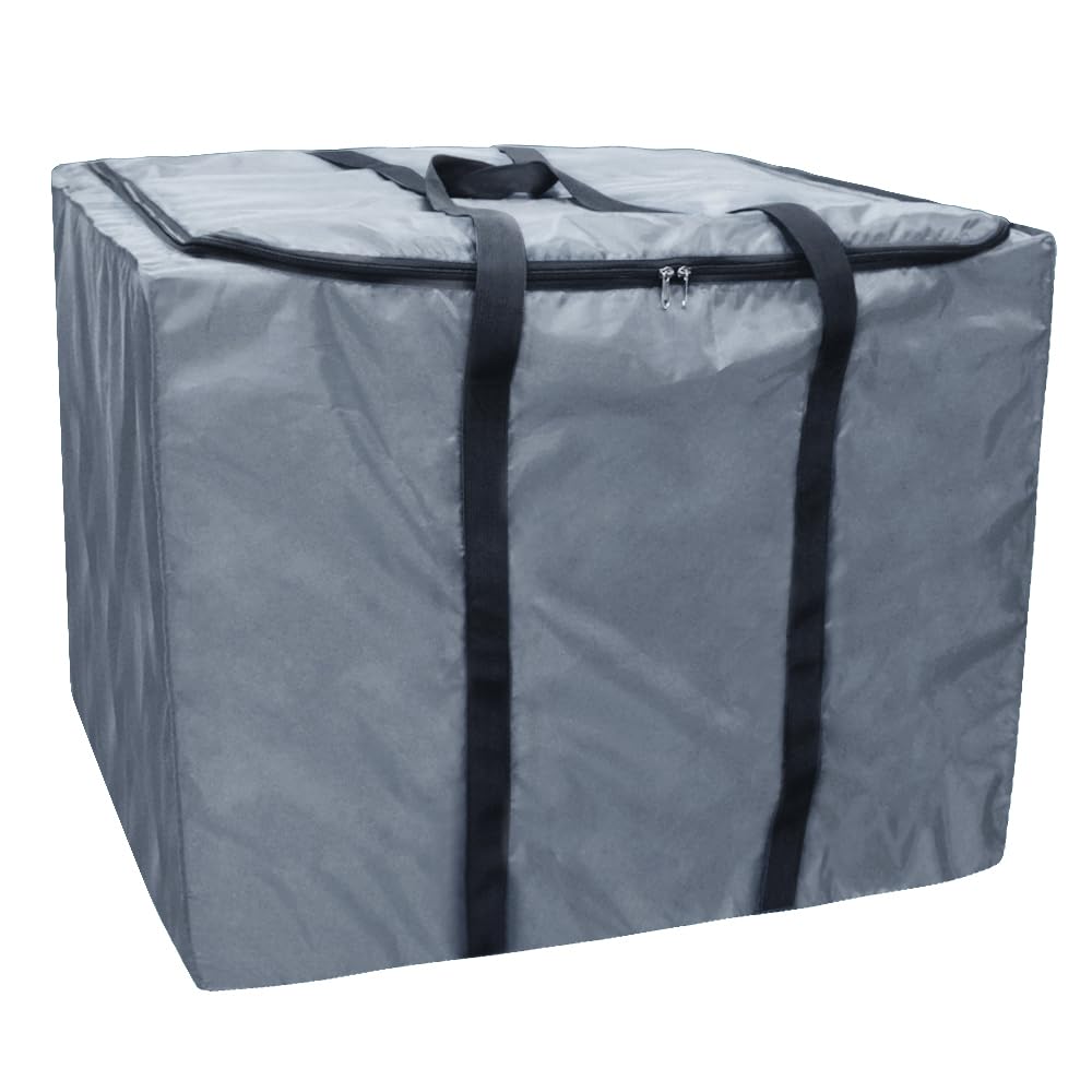 Patio Cushion Storage Bag with Zipper, Dustproof, 32 x32 x24Inces - Image 1