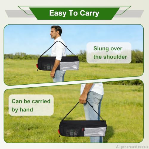 Grill Tool Organizer, BBQ Tool Storage Bag with Pockets - Image 7