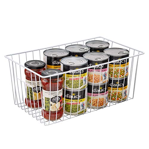 Freezer Baskets Organizer, Refrigerator Metal Wire Storage - Image 6