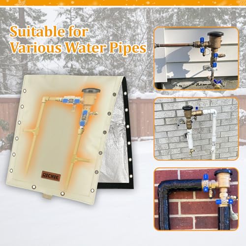 RICHIE 3-Way Opening Backflow Preventer Cover (5°F) Heavy-Duty - Image 7