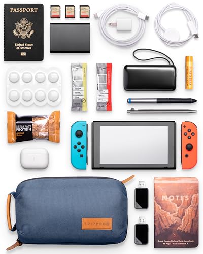 TRIPPED Travel Gear Tech Organizer Pouch for Cables - Image 3