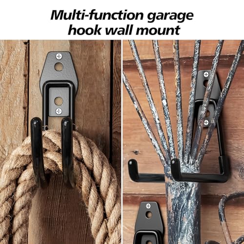 30-Pack Heavy Duty Garage Hooks for Storage & Hanging Items - Image 7