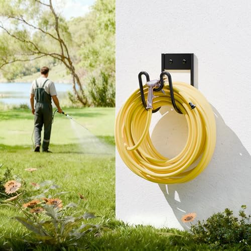 Garden Hose Holder Wall Mount - Water Hose Hanger Heavy - Image 5
