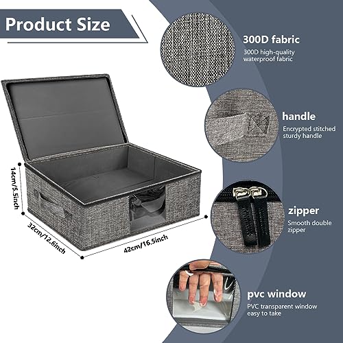 1-Pack Stemware Storage Cases, Wine Glass Storage Box - Image 4