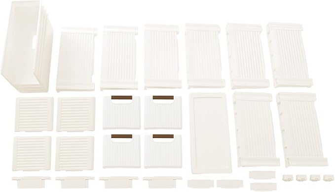 Narrow Plastic Storage Cart with 4 Drawers, Slim Rolling Organizer Dresser on Wheels, Mobile Utility Cart for Bathroom, Kitchen, Laundry Room, Bedroom & Office (4-Tier)