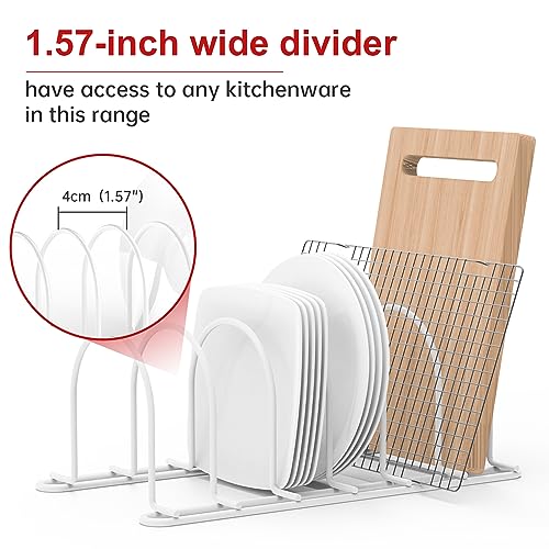 JAQ Plate Rack for Cabinet, 10.5" Vertical Dish Orga | All Products - Image 6