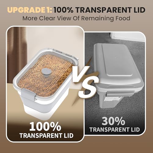 20-23 Lbs Dog Food Storage Container,Collapsible Dog Food - Image 6