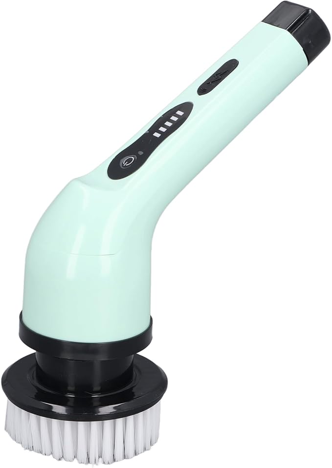 Electric Spins Scrubber Cordless Power Brush Electric Cleaning Brush with 9 Replaceable Heads for Kitchen Bathroom Car Tile Tub Shower