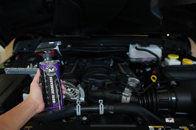 Nova Heavy Duty Automotive Degreaser – 16 oz each (Pack of 2) | Removes Grease, Brake Dust & Grime | Fast-Acting Cleaner for Engine, Garage, Car Detailing | Industrial Strength Formula