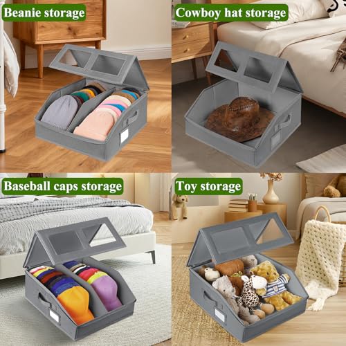 2pk Hat Storage for Baseball Caps, Hat Organizer for Closet - Image 5