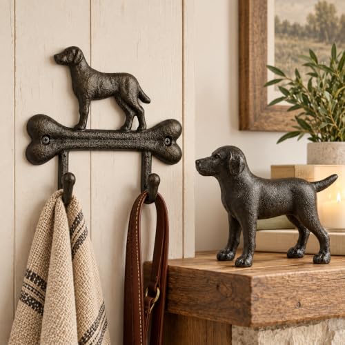 Comfy Hour Cast Iron Dog Decor Bundle, 7 Inch Dog Wall - Image 7