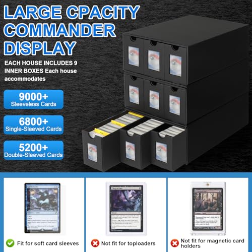 Trading Card Storage Box for Commander Display, 9000+ - Image 5