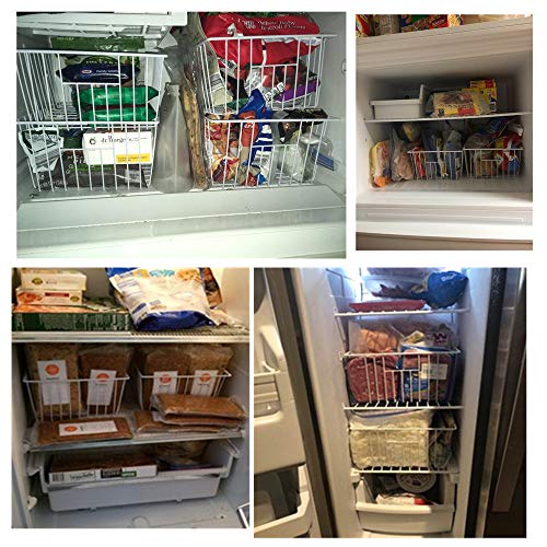 Freezer Wire Baskets, Kitchen Storage Organizer Bins - Image 5